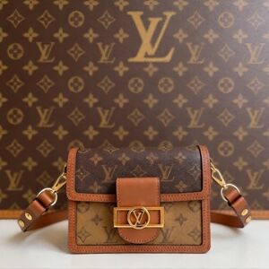 LV Dauphine Monogram Reverse Bag